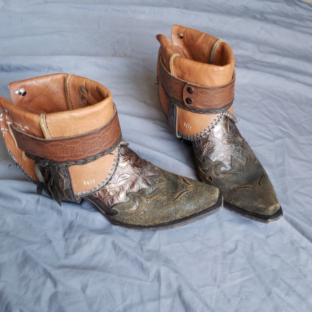 Custom Dan Post cowboy boots